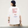 2026 Japan And Korean Fashion ShortSleeved TShirt Unisexs New Letter AllCotton Commuter Half Sleeved TShirt Upper Garunisext