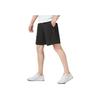 Puma Letter Print Lace-Up Shorts Unisex Shorts Black 624944-01