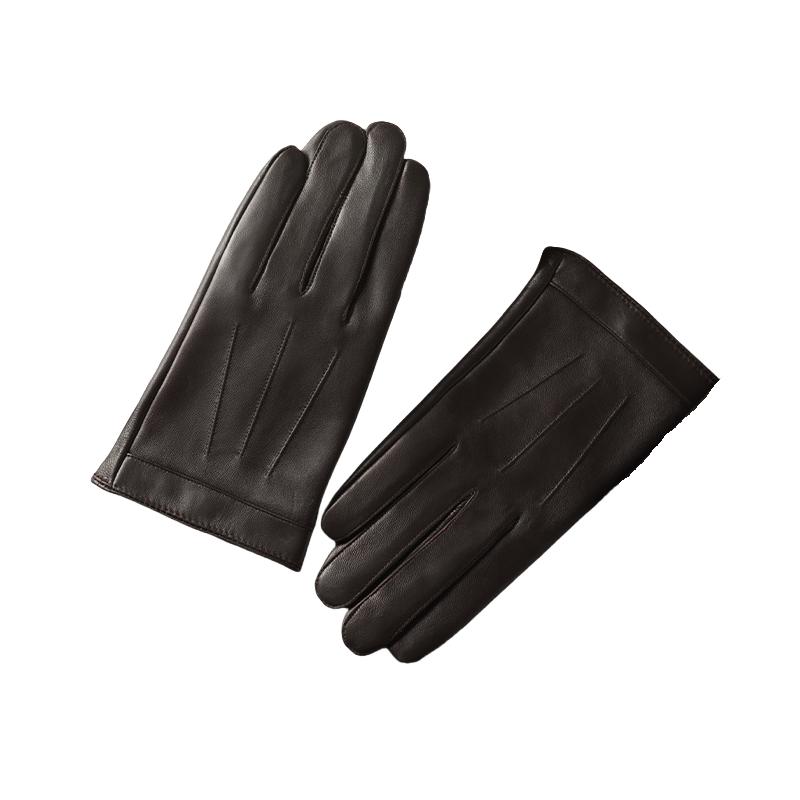 

Новые мужские зимние перчатки из натуральной овчины, теплый флис, для вождения, езды на велосипеде, с сенсорным экраном, лучший подарок для мужчин XL