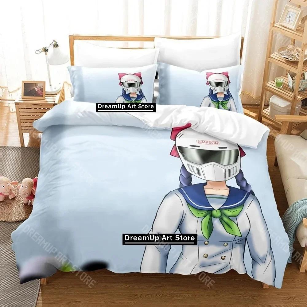 3D Print Bakuman Bedding Set Single Twin Full Queen King Size Bed Set Adult Kid Bedroom Duvetcover Sets 3D Print Anime Bed Sheet