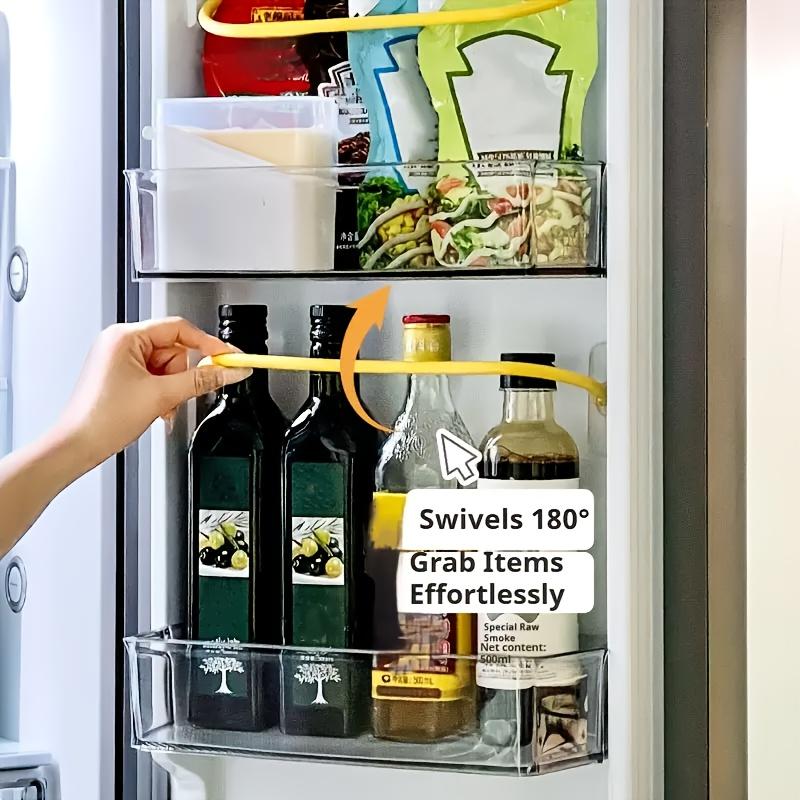 3pcs RV Refrigerator Stabilizing Rods -Heavy-Duty -Tip Door Support with Adhesive Strips, Fridge Organizer for RV/Camper/Camping