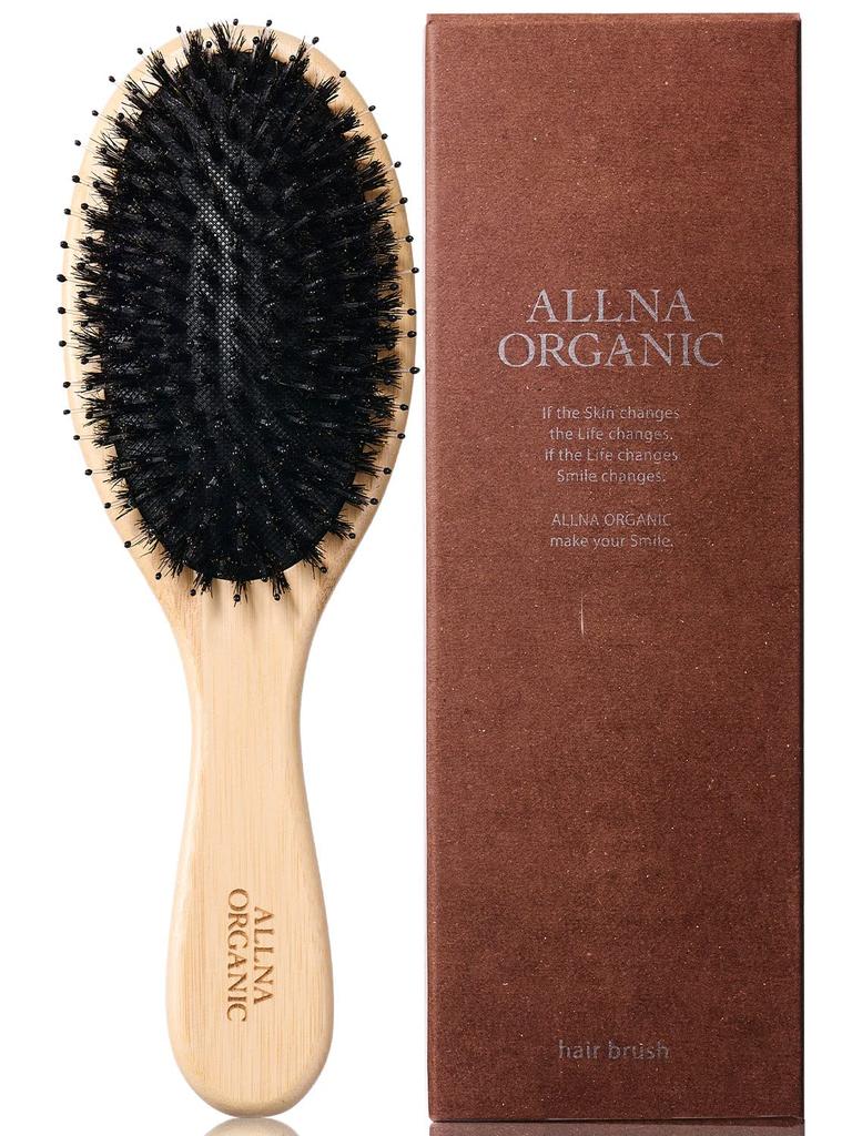 Orna Organic Pig Shiny Silk Smooth Hairbrush, Hair, Ladies, Hair, Hair,