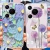 For Huawei Pura 70 Pro Plus Case Stylish Painted Cover Clear Silicone Phone Cases For Huawei Pura 70 Pro Pura70 Pro+ Soft Fundas