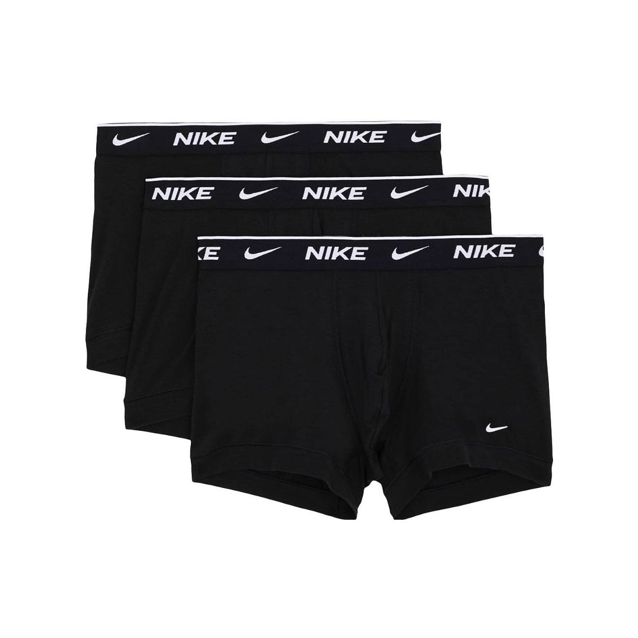 

Nike Breathable Cotton Stretch Boxer Briefs 3-Pack Men underwear Black KE1008-UB1 S