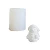 3D Snowman Candle Molds Silicone Mould Christmas Molds Casting Moulds Soap Molds Epoxy Resin Molds for Home Decorations