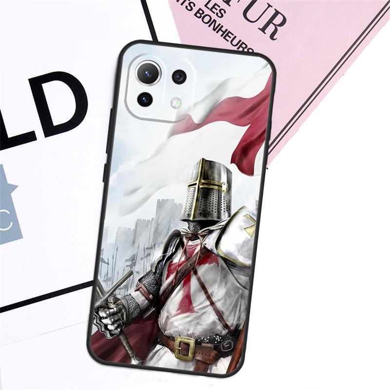 Knights Templar Case For Xiaomi 17 Pro Max 14 15 Ultra 13T 14T 15T Pro POCO F8 F7 F5 F6 X5 X6 X7 Pro Cover