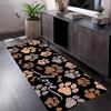Carpet Running Track Dog Paw Rectangular Carpet Living Room Kitchen Bathroom Floor Mats Bedroom Decoration Carpet Gift Friends