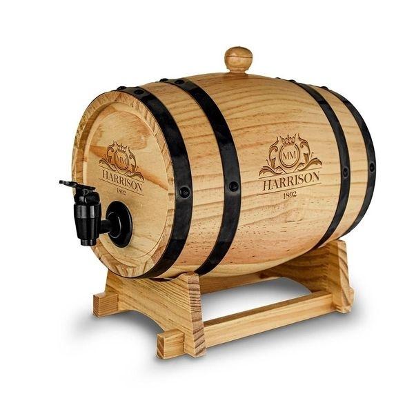 3L Barrel Wine and Beverage Dispenser with 2 Beverage Bags