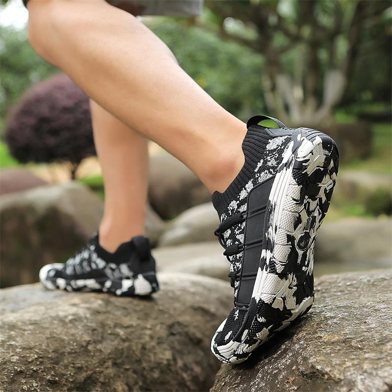 Herren-/Damen-Flying-Weave-Upstream-Fitness-Watschuhe Schwimmschuhe Sport Amphibisch Schnittfest Strandschuhe