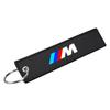 New Canvas Car Keychain Key Chain Motorcycle Logo Keyring Lanyard For BMW M Performance E46 E90 F10 F30 X3 F20 E60 E70 E39 E36 mkdf86
