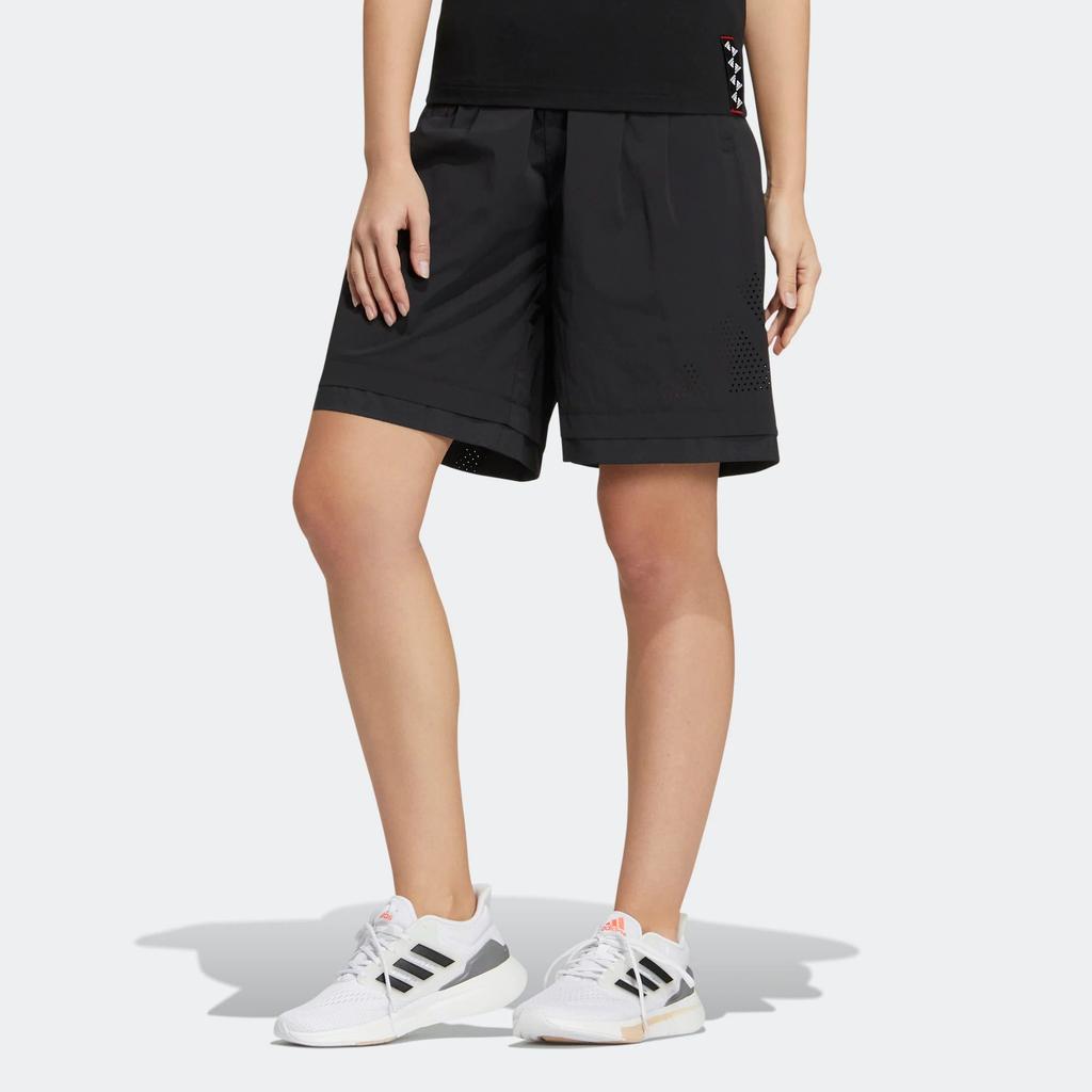 adidas Casual Shorts Women's Black Moderate HE9962