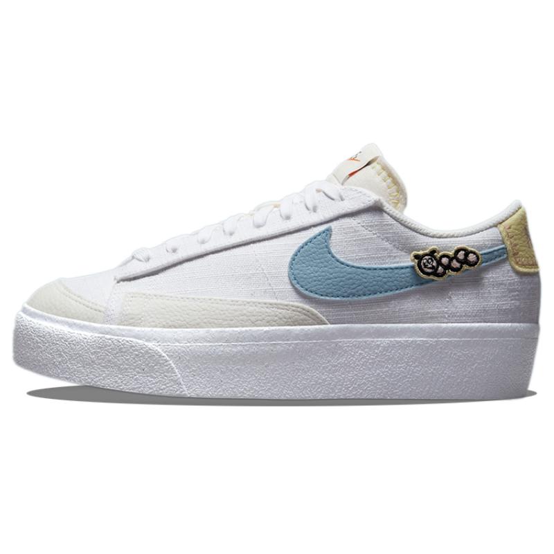 

Nike Blazer Low Platform Next Nature Boarder Blue Women s Sneakers Skateboard Shoes DJ6376-100 38.5