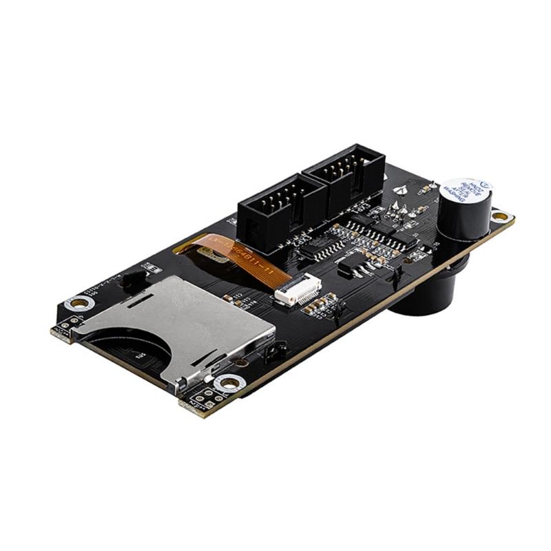 MINI12864 3.0 LCD Příslušenství pro 3D tiskárny 12864 pro LCD displej Podpora Marlin- S -Držákem na karty