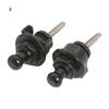 2 Pcs Anti-Slip Strap Fasten Locks Button Accessories for Electric Guitar Bass
