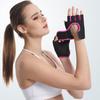Yousheng 2Pcs Half Finger Sports Gloves, Anti-slip Breathable Fingerless Gloves, Adjustable Men Women Gloves for Dumbbell Weightlifting Workout