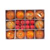 Christmas Tree Pendants Decorative Hanging Christmas Baubles Balls Ornaments Set