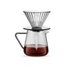 MHW-3BOMBER 500ml Coffee Server Glass Coffee Pot Espresso Dripper Pour Over Maker Brewer Pot Clear Chic Home Kitchen Accessories