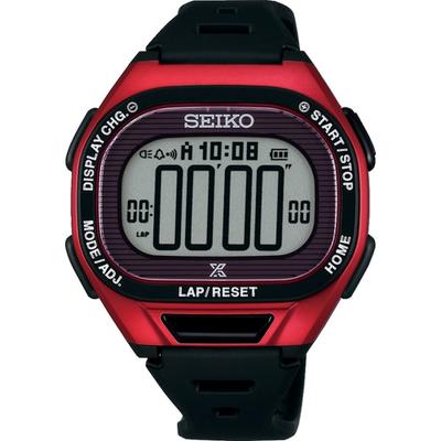 SBEF047 pour hommes (PROSPEX Super Runners Solaire) Montre Ovale Plastique Noir Digitale