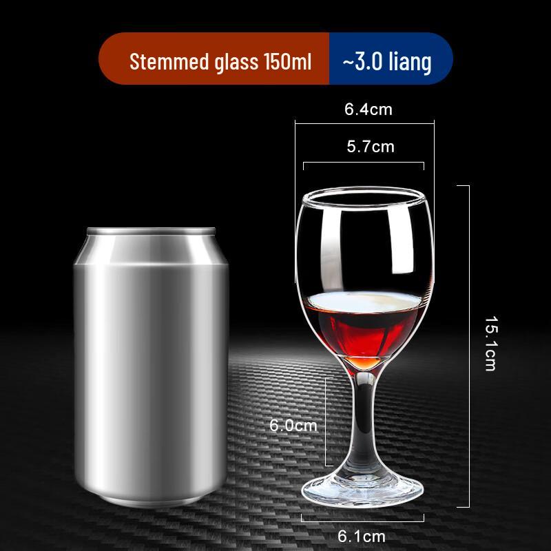 Elegant Glass Stemware Set