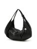 Jillstuart Acc [Charm Included][Swing] Leather Swing Hobo Shoulder Bag S Black