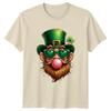 Cool Leprechaun Blowing Bubble Gum TShirt St Patricks Day Gift For Him And Her