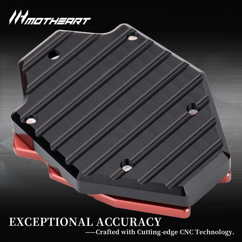 MotHeart Side Stand Plate for Ninja ZX-4RR 2023-2024 Ninja ZX-4R 2024-2025 Bike Parts Side