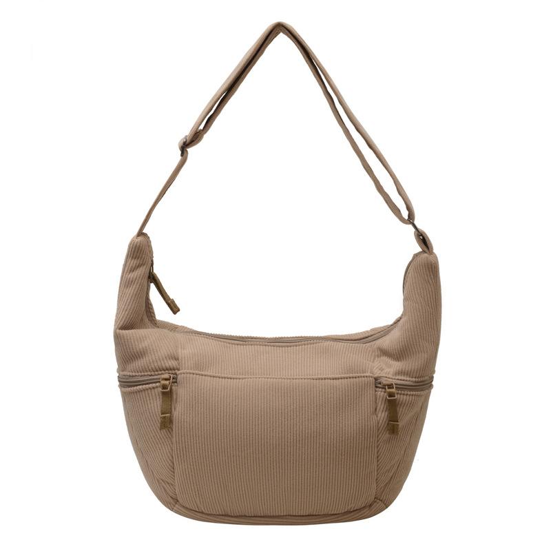 Underarm Bag, Shoulder Bag, Women's Messenger Bag, Large-capacity Cloth Bag, Simple Commuting, Portable and Lightweight Going Out
