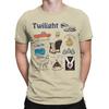 Twilight Movie Things Edward Cullen T-Shirt Men  Vintage Pure Cotton Tees Crew Neck Short Sleeve T Shirts Birthday Gift Clothing