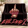 Evil dead blanket Flannel Blanket Soft Cozy Plush Throw for Sofa Bed Lightweight Home Decoration Outdoor camping