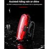 MTB Road Bike Rear Light USB Rechargeable LED Bike Tail Light Easy to Install Bicycle Warning Taillights for Night Riding Safety