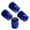 4 Stück/Set Für Ibiza Leon ATECA Tavascan Arona Born Ateca Tarraco Terramar LOGO Abzeichen Auto Rad Reifen Ventilkappen Reifenventilschäfte