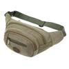 New Canvas Fanny Pack Men's Construction Site Work Mobile Phone Bag Outdoor Sports Running Casual Multi-functional Breast Bag Women
