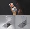 Girl's Gift Promotional 2X Magnifying Plastic Small Pocket Mini Led Lighted Vanity with Mirror for Night Use