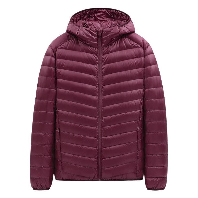 Lightweight Hooded Down Cotton Jacket: Popular Men's & Women's Autumn/Winter Casual Coat