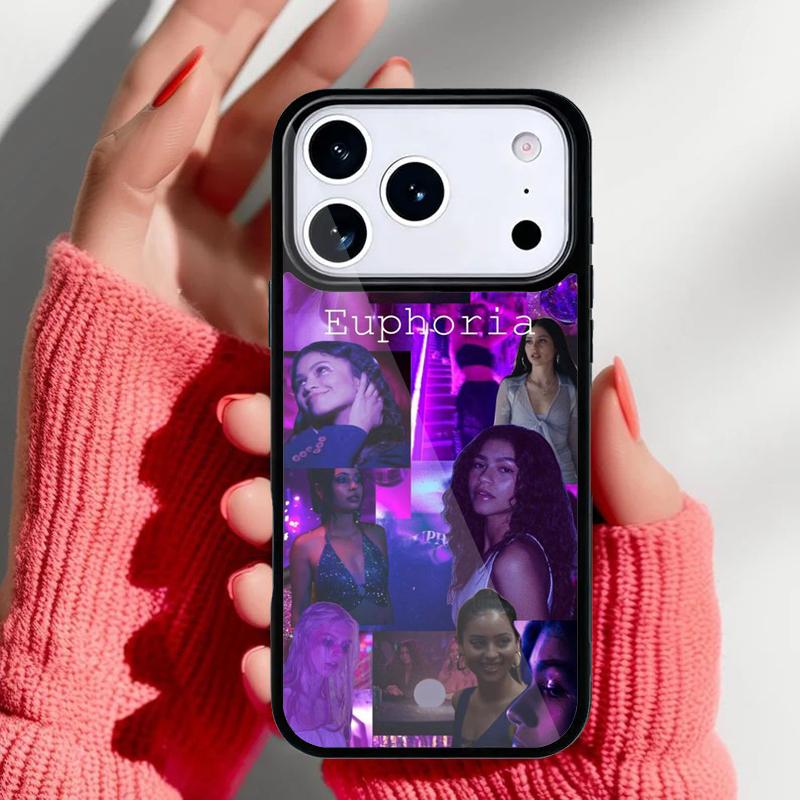 Euphoria Season 2 Phone Case for iPhone 17 16 15 14 13 Pro Max Back Cover for 12 11 Pro Coque