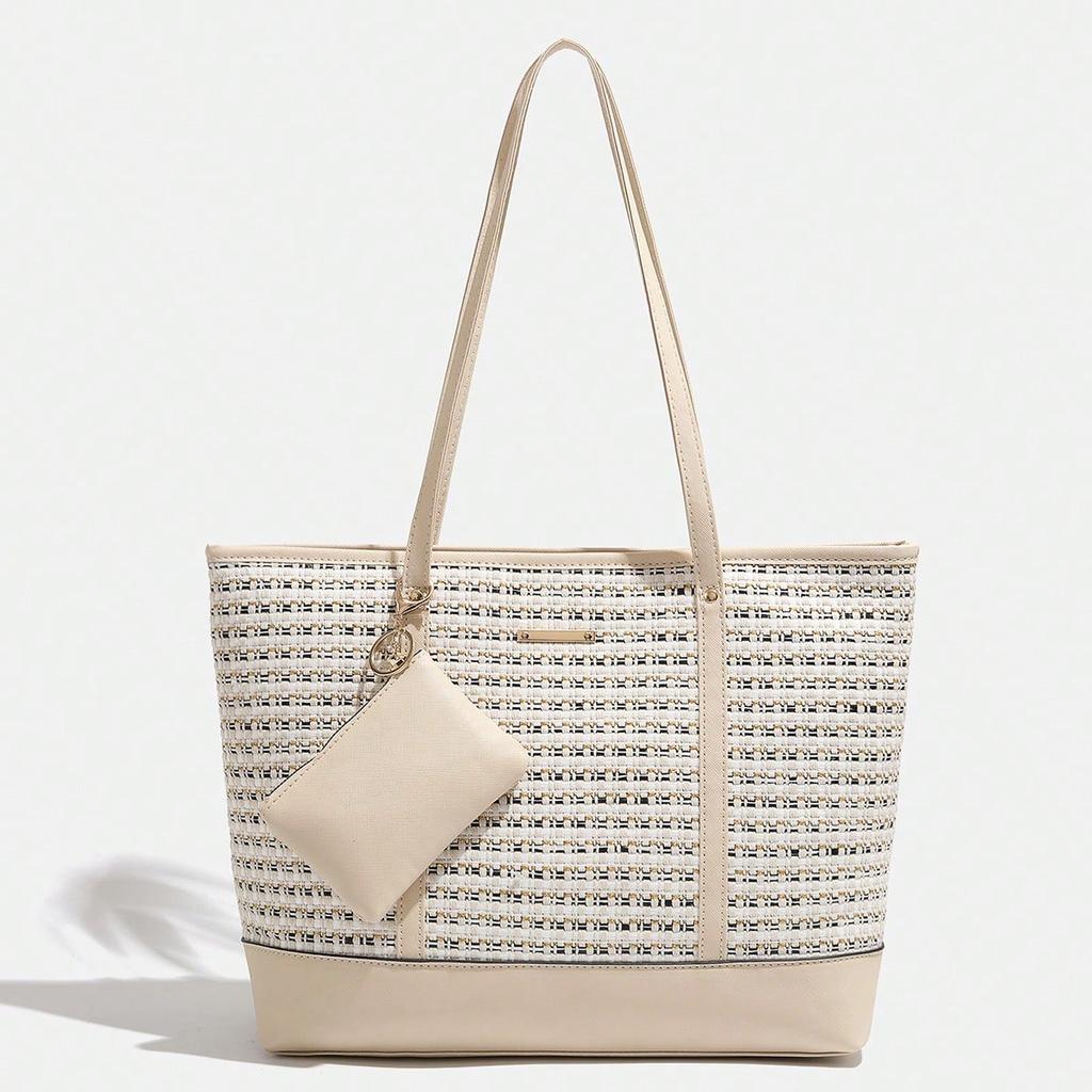 2026 Europe and the United States New Women's Handbag Shoulder Bag Cross Pattern Simple Fashi Bag