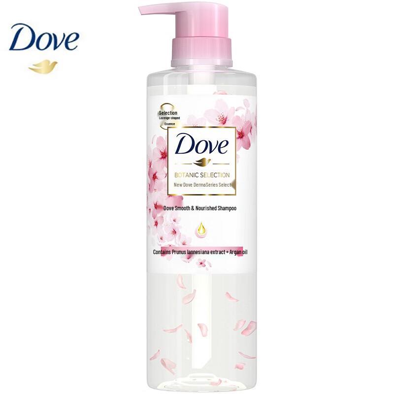 Dove Smooth & Supple Shampoo with Cherry Blossom & Argan Oil