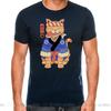 2025 Newest Design Catana Kawaii Harajuku T Shirt Unisex Ninja Cat Tshirt Samurai Cat Anime Tshirt Japanese Kaiju Sushi Cat Tshirt
