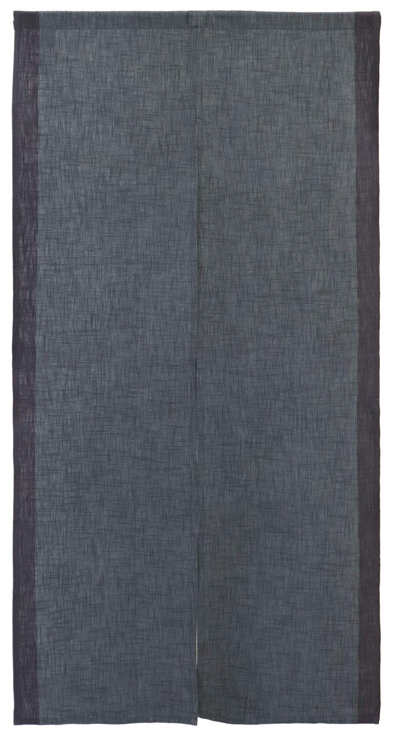 

Stylish long curtain made from Sunnyday featuring a slab line 85cm wide x 170cm and side Japanese-style Fabric, pattern, long, blue, 100% cotton, синій