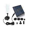 Solar Hydroponics Submersible Pump With 7 Nozzles Water Pump Filter Decorative Props Portable