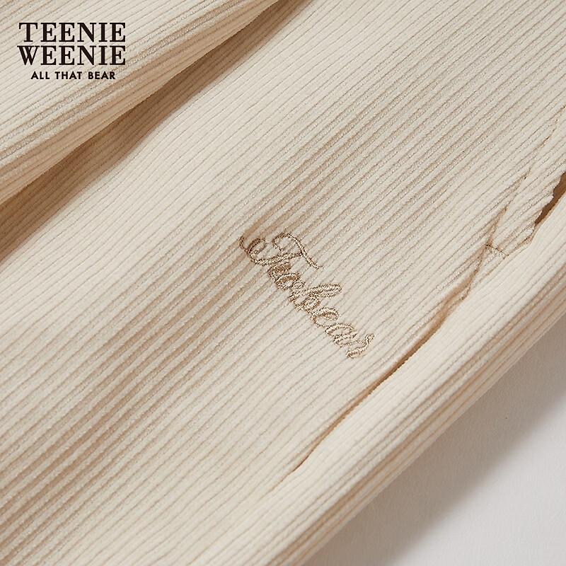 Teenie Weenie Women's Loose Straight-Leg Casual Pants