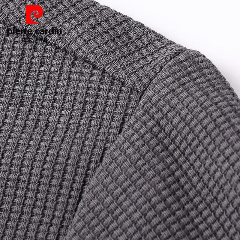 Pierre Cardin Men's Waffle Knit Long Sleeve T-Shirt