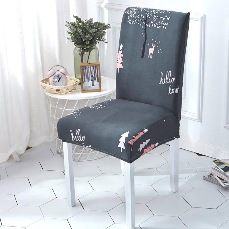 Moderne elastische Stuhlhusse Stretch Stuhlbezug Sitzhussen Stuhlschutz Hotel Bankett Housse De Chaise Home Dekoration