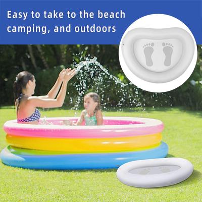 Inflatable Foot Bath Basin Pool Spa Massage Feet Soaking Cushion Camping Hiking Travel Folding Bathtub Portable Washing Bucket