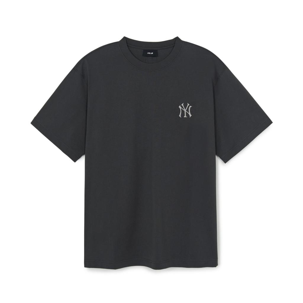 MLB Monotive Vintage Oversized Crew Neck T-Shirt Unisex Tops 3ATSM0854-50CGS
