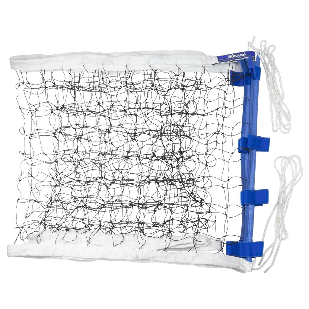 MIKASA SOFT-NET10 Soft Volleyball Net (Fixed/Mountable Supports) Black