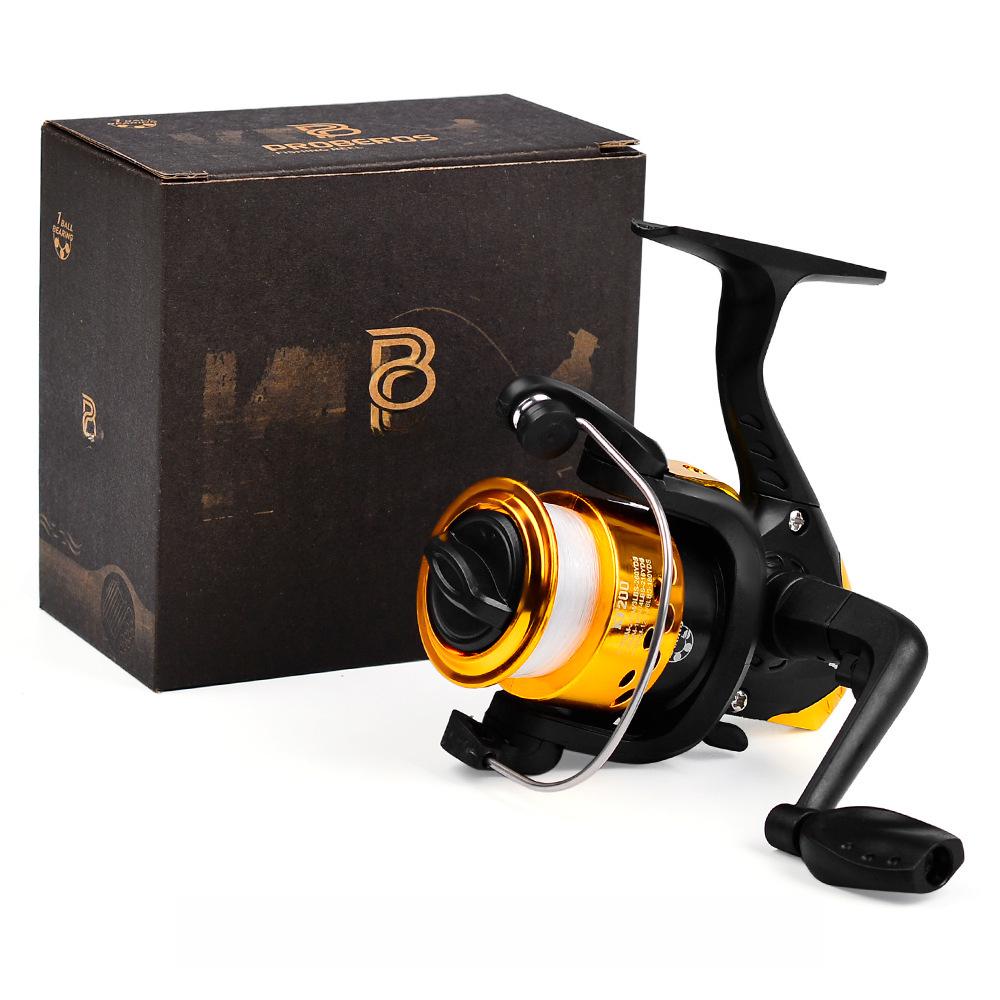 KF200 Small Nylon Spinning Reel with Fishing Belt - Perfect for Lures and Sea Fishing Accessories