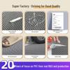 Weibaida Hollow PVC Non-Slip Bath Mat