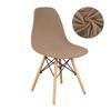 Velvet And Polar Fleece Fabric Shell Chair Cover Stretch Scandinavian Chair Covers Dining Seat Cover For Hotel Home Living Room