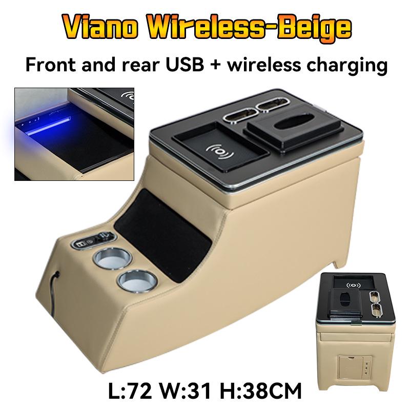 Mercedes-Benz Vito/Viano Armrest Storage Box for Old & New Models